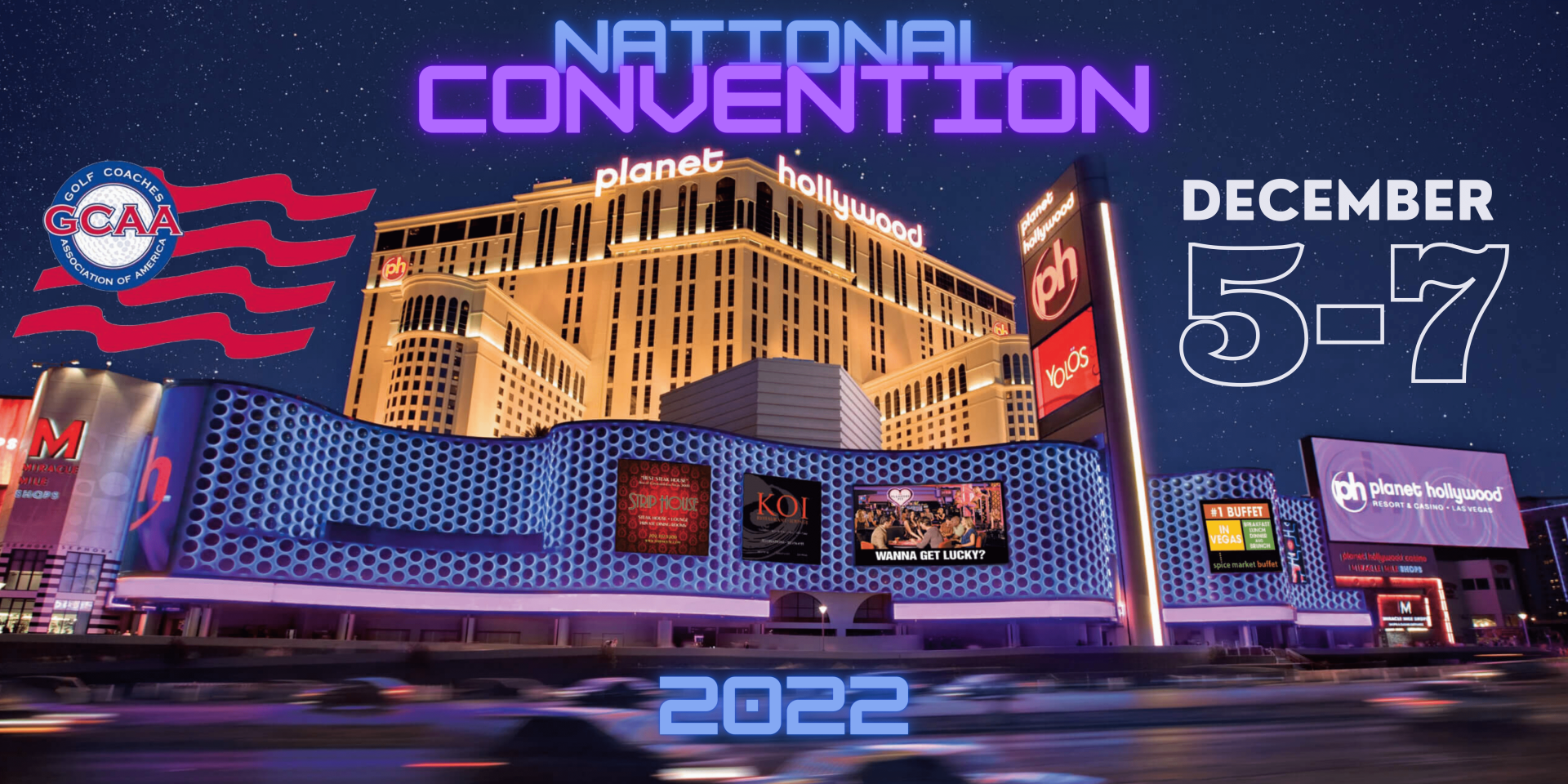 2022 GCAA National Convention Information