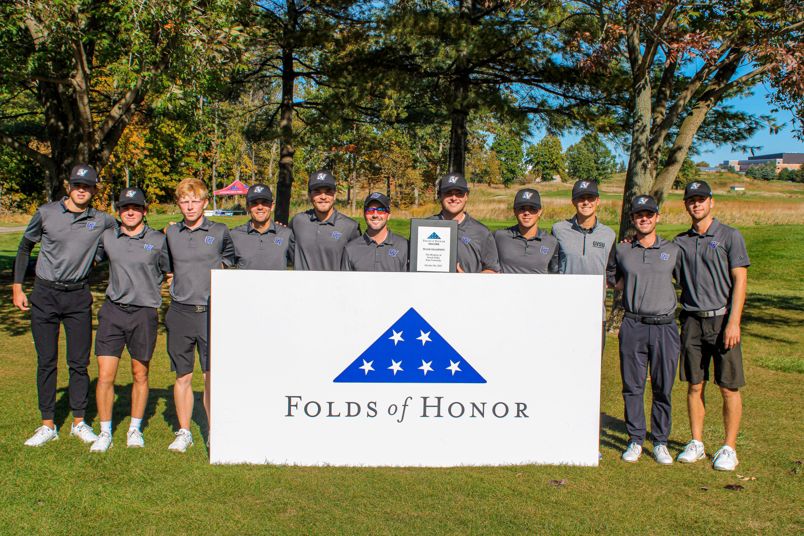 Grand Valley State, DeLong Win Inaugural Folds of Honor Challenge