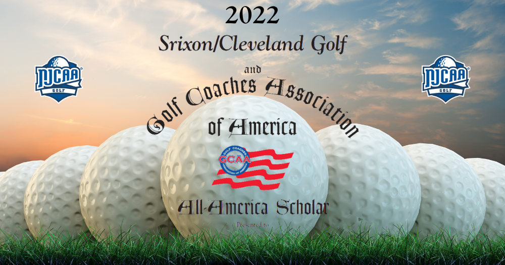 Srixon/Cleveland Golf NJCAA All-America Scholars Announced for 2021-22